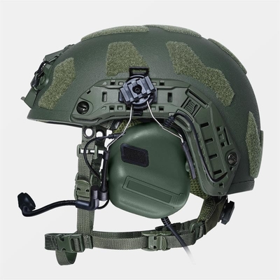 OPS-CORE FAST SF HIGH CUT HELMET SYSTEM सामरिक हेलमेट पीई सामग्री से बना है