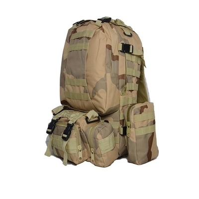 गुणवत्ता  40L - 50L Military Tactical Backpack Camouflage Army Molle Rucksack कारखाना