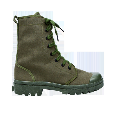 गुणवत्ता  Canvas Cotton Combat Tactical Boots Army Soldier Military Training Shoes कारखाना