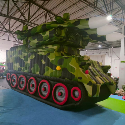 अभ्यास के लिए कारखाने अनुकूलित inflatable डमी लक्ष्य रडार टैंक लॉन्च मॉडल लक्ष्य
